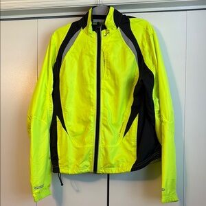 Women's Brooks Neon Running Jacket, small